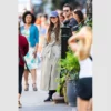 Materialists Dakota Johnson Beige Trench Coat