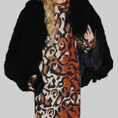 Rachel Zoe Black Fur jacket