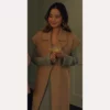 Reunion 2024 Jasmine Park Jamie Chung Brown Sleeveless Coat