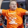Stanley Cup Playoffs 2024 Cameron Hughes Orange Shirt