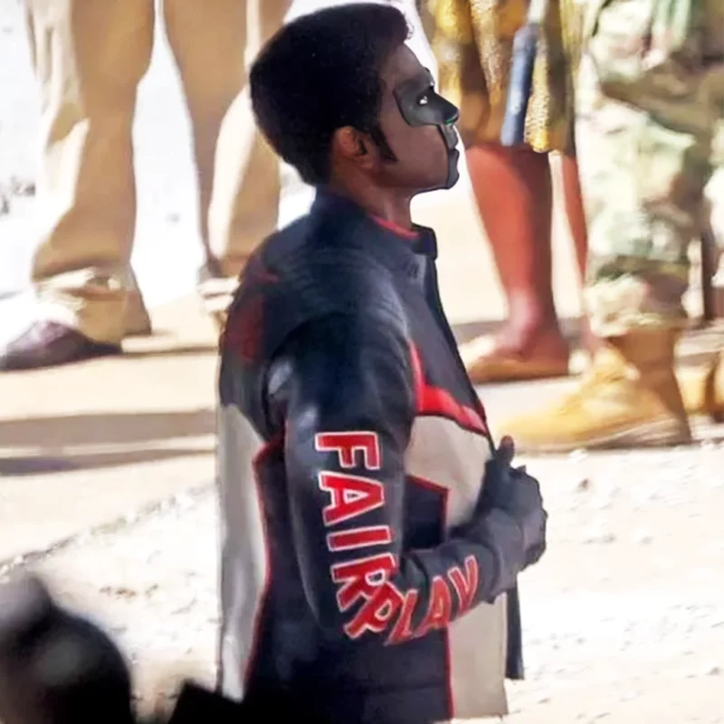 Superman 2025 Mister Gathegi Leather Jacket