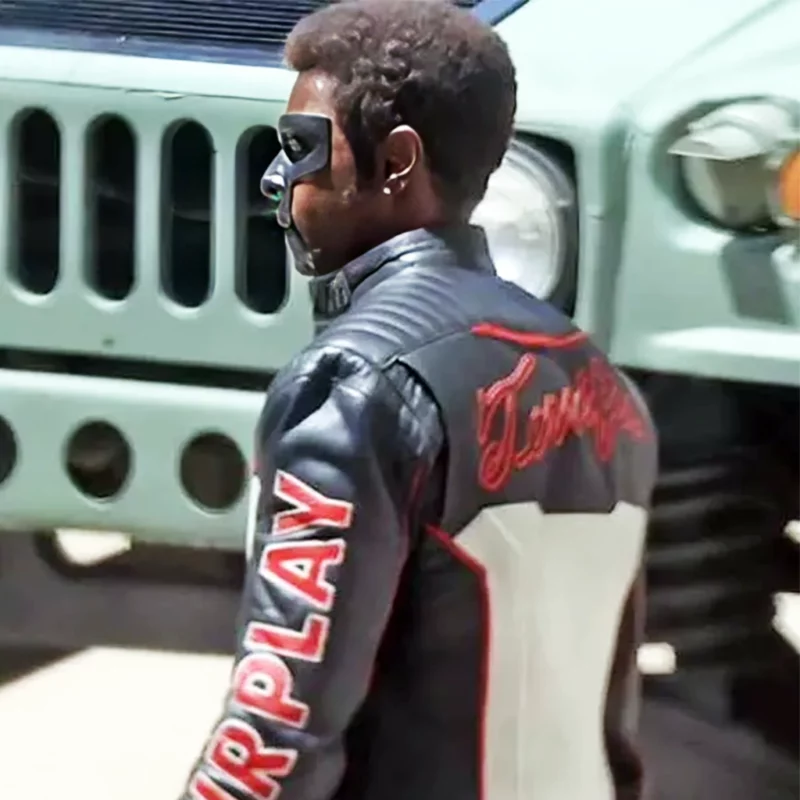 Superman 2025 Mister Terrific Edi Leather Jacket