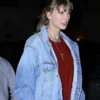 Taylor Swift Long Blue Denim Jacket