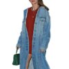 Taylor Swift Long Denim Blue Jacket