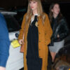 Taylor Swift Mustard Coat