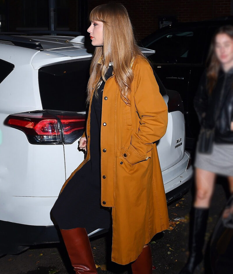 Taylor Swift Mustard Yellow Coat