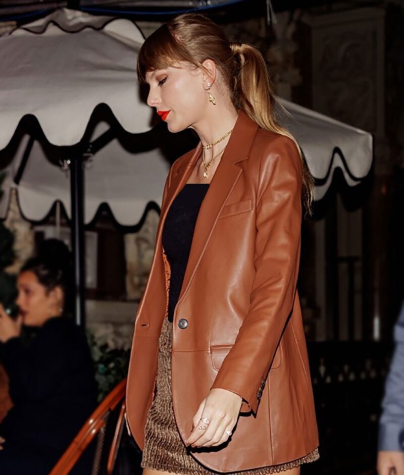 Taylor Swift NYC Brown Blazer
