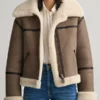 Taylor Swift Shearling Leather Jacket