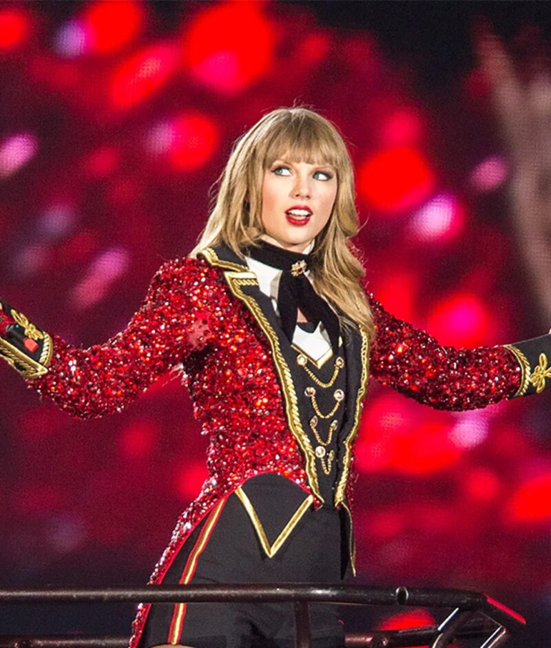 Taylor Swift The Red Tour Sequin Tail Coat