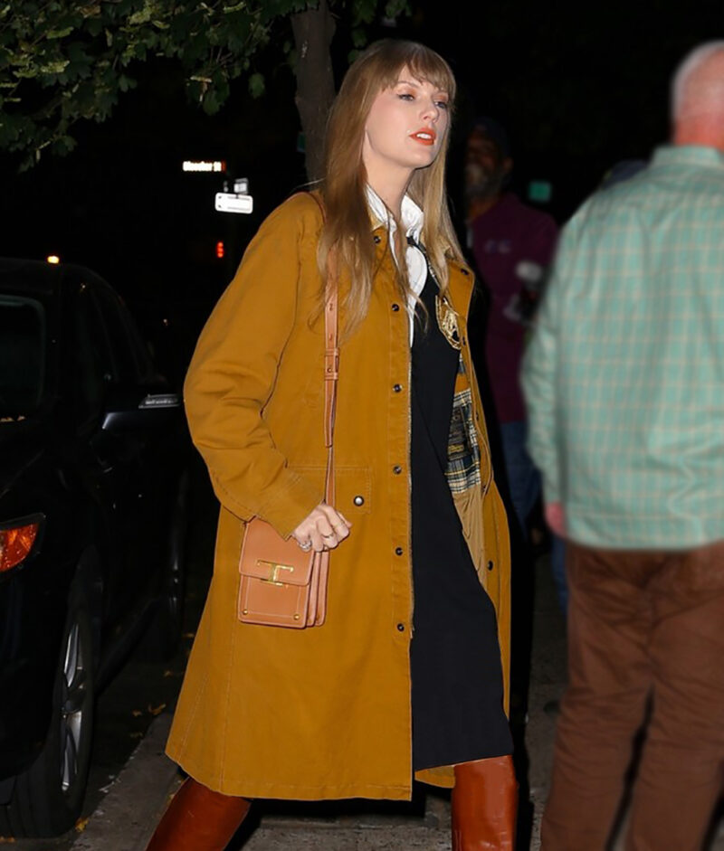 Taylor Swift Yellow Mustard Coat