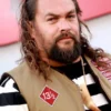 The Bikeriders 2024 Premiere Jason Momoa Brown Vest