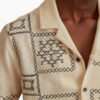 The Kelly Clarkson Show Will Smith Embroidered White Shirt