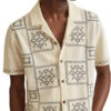 The Kelly Clarkson Show Will Smith White Embroidered Shirt