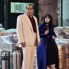 The Penguin 2024 Oswald Cobblepot Colin Farrell White Blazer