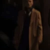 The Penguin Season 01Johnny Viti Michael Kelly Brown Trench Coat