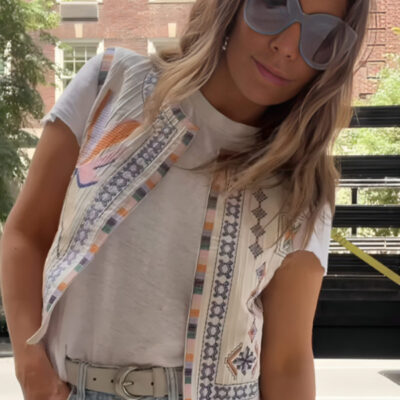 The Today Show Embroidered Vest