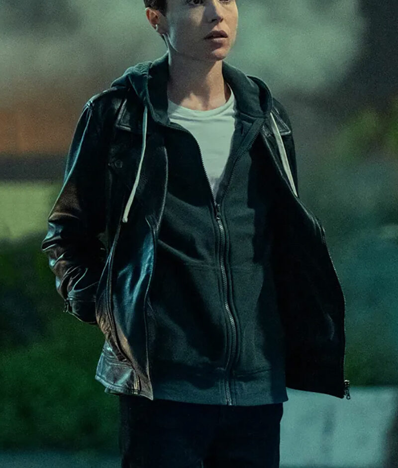 The Umbrella Academy S04 Vanya Hargreeves Elliot Page Leather Jacket