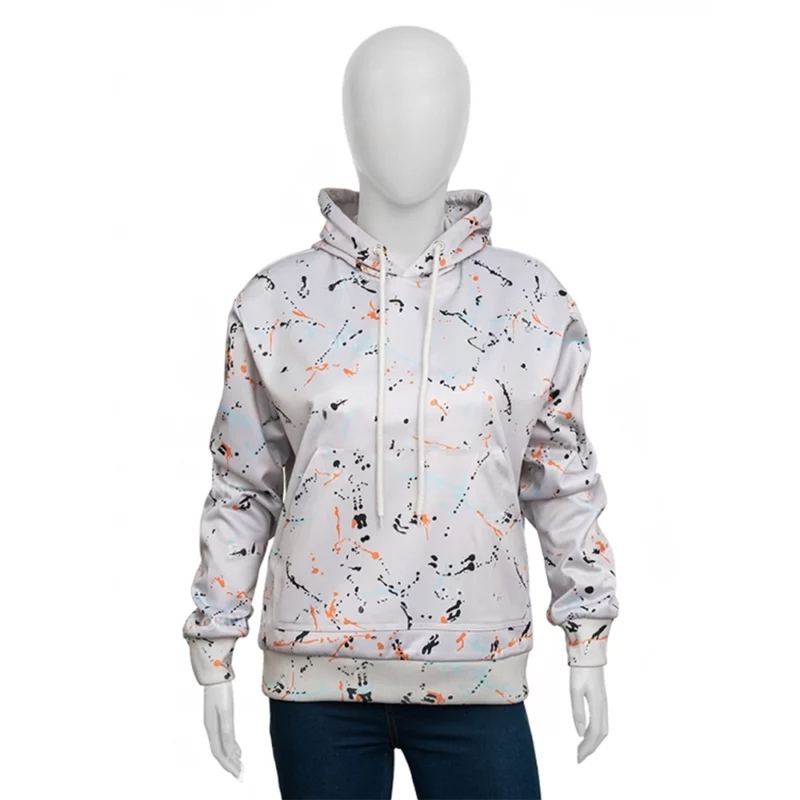 The Upshaws S04 Regina Kim Fields Splatter White Hoodie