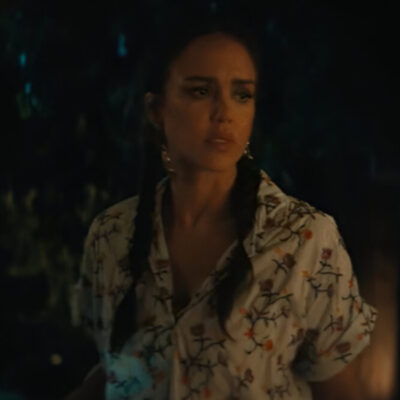 Trigger Warning 2024 Parker Flower Shirt