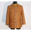 Trigger Warning 2024 Parker Jessica Alba Brown Jacket