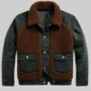Wilmer Valderrama Super Bowl Grey Denim Jacket