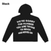 1-800-Boys-Lie Black Pullover Hoodie
