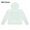 1-800-Boys-Lie Mint Green Pullover Hoodie
