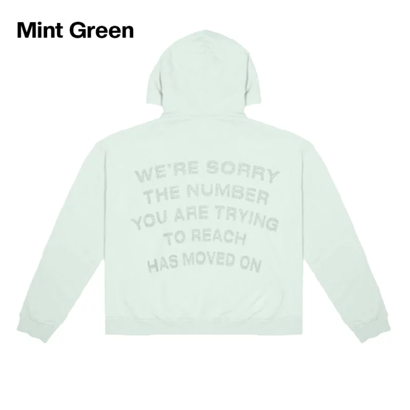 1-800-Boys-Lie Mint Green Pullover Hoodie
