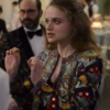 A Family Affair 2024 Zara Ford Joey King Embroidered Floral Jacket