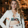 Blake Lively Nursery Rhyme Beaded Jacket