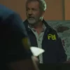 Boneyard 2024 Agent Petrovick Mel Gibson FBI Blue Jacket