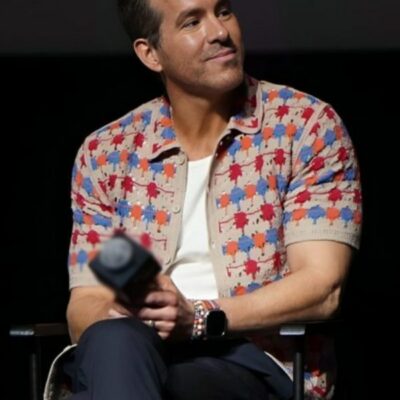 Deadpool And Wolverine Ryan Reynolds Crochet Shirt