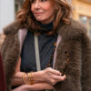 Emily In Paris S04 Sylvie Grateau Brown Fur Coat
