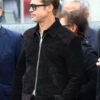 F1 Brad Pitt Sonny Hayes Suede Leather Jacket