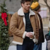 Falling Like Snowflakes Noah Marcus Rosner Aviator Shearling Jacket