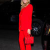 Kate Upton Watch What Happens Live NYC Red Fiery Suit