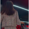 Land Of Women 2024 Gala Eva Longoria White Tweed Jacket