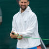 Novak Djokovic White Hoodie