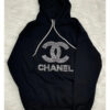 Owning Manhattan S01 Chloe Tucker Caine Black Chanel Embellished Hoodie