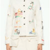 Press Junket Blake Lively Nursery Rhyme Beaded Jacket