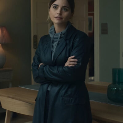 The Jetty Ember Manning Leather Blazer