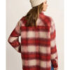 The Jetty Hannah Ruby Stokes Red Plaid Jacket