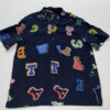 The Mole Season 2 Tony Castellanos Printed Blue Resort Shirt