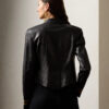 The Prelude To The Olympics 2024 Nina Dobrev Black Leather Jacket