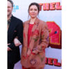 Thelma 2024 Zoe Worth Film Director Pink Floral Blazer