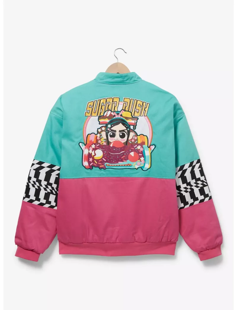 Vanellope Von Schweetz Pink & Blue Racing Jacket