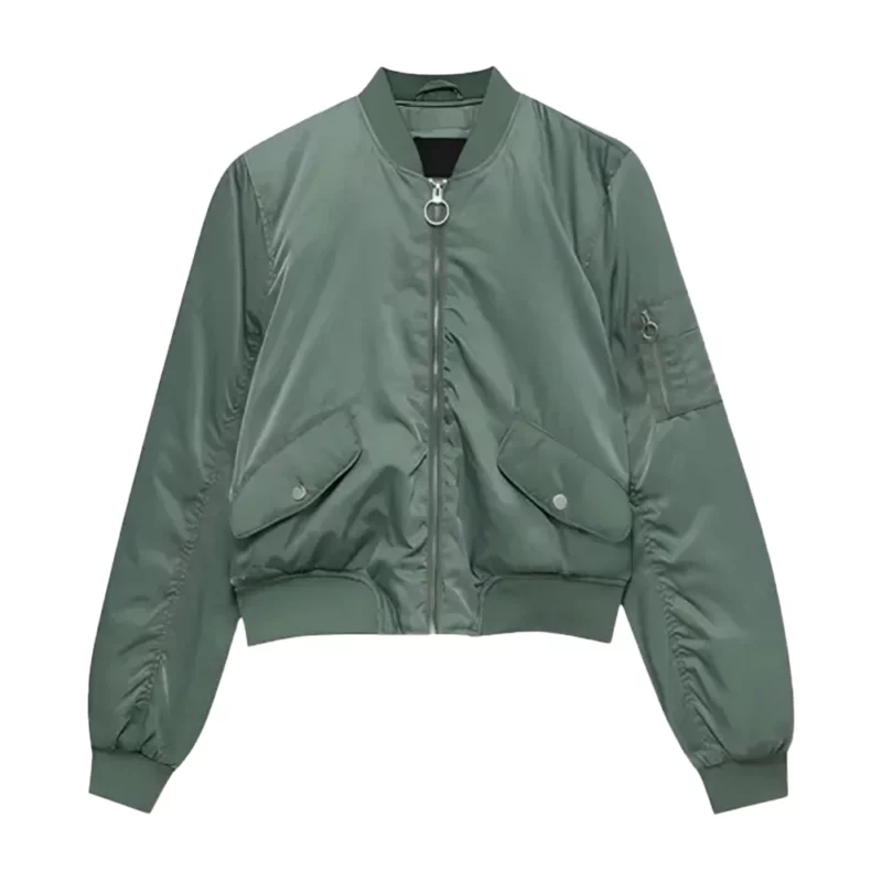 A Good Girlâ€™s Guide to Murder Pippa Fitz-Amobi Emma Myers Satin Jacket