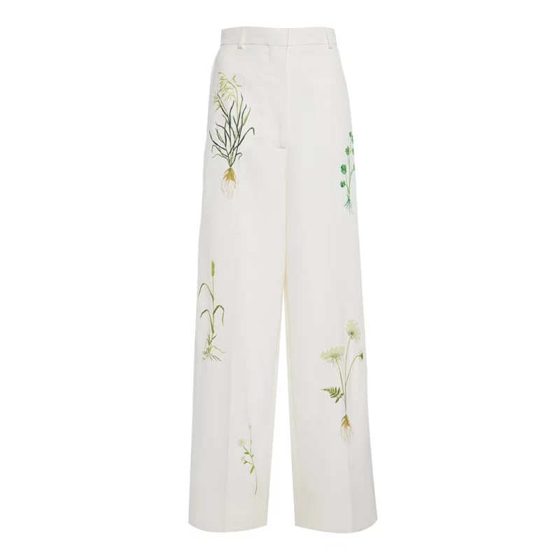 Blake Lively Floral White Suit