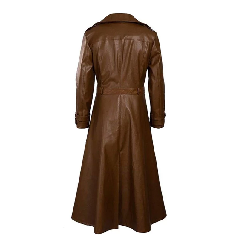 Deadpool & Wolverine Gambit Channing Tatum Brown Leather Coat