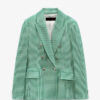 Emily In Paris S02 Emily Cooper Check Green Blazer